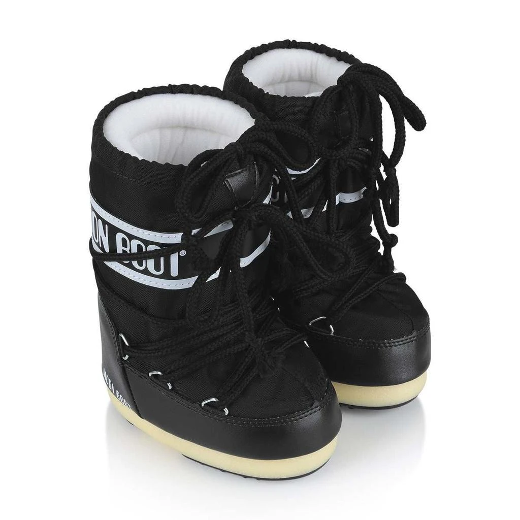 商品Moon Boot|Moon Boot Pink, Navy, White, Black  Kids Nylon Snow Boots,价格¥653,第4张图片详细描述