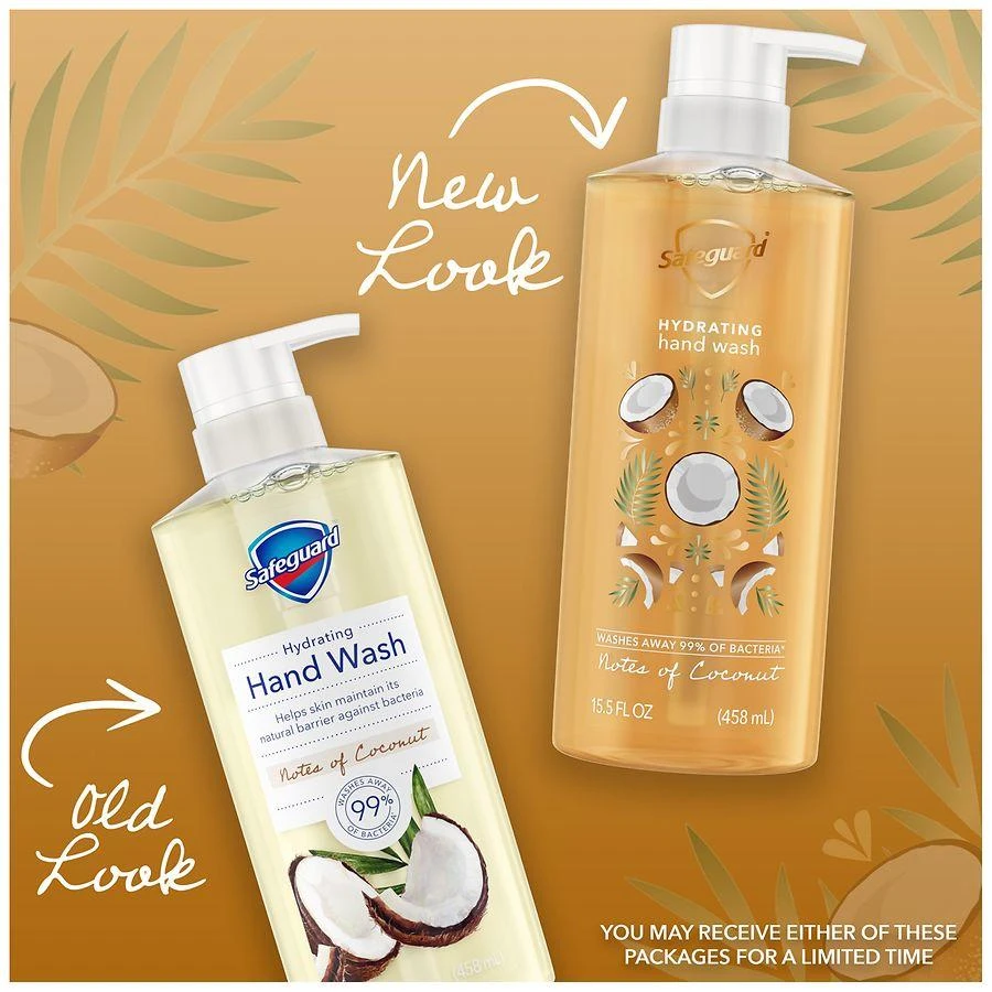 商品Safeguard|Hand Wash Notes of Coconut,价格¥41,第2张图片详细描述