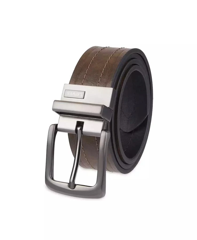商品Levi's|Reversible Casual Men's Belt with Embossed Strap,价格¥203,第1张图片