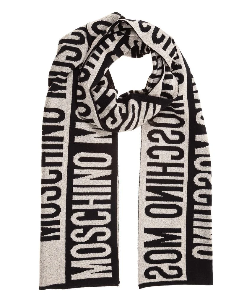 商品Moschino|Moschino Wool Wool Scarf,价格¥1013,第1张图片