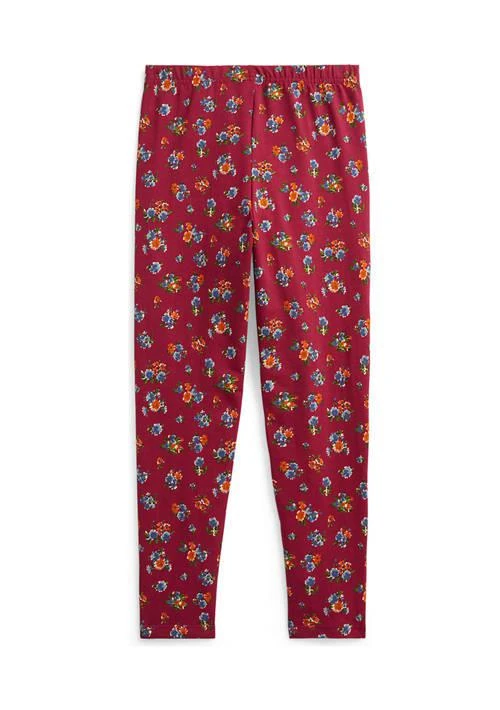 商品Ralph Lauren|Lauren Childrenswear Girls 7 16 Floral Stretch Jersey Leggings,价格¥300,第2张图片详细描述