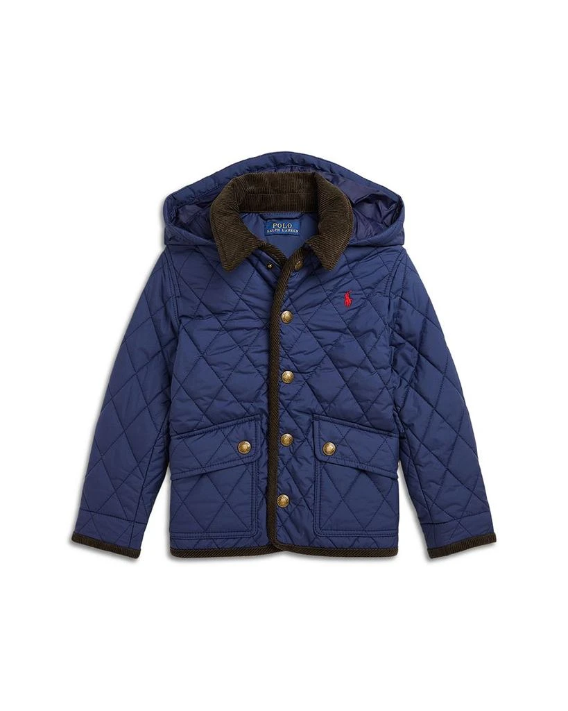 商品Ralph Lauren|Boys' Hooded Barn Jacket - Little Kid, Big Kid,价格¥769,第1张图片详细描述