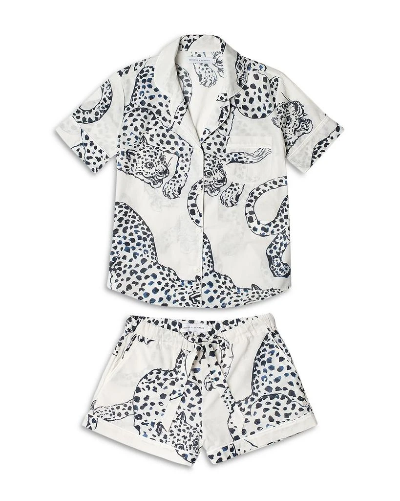 Cotton Jaguar Shorts Pajama Set 商品