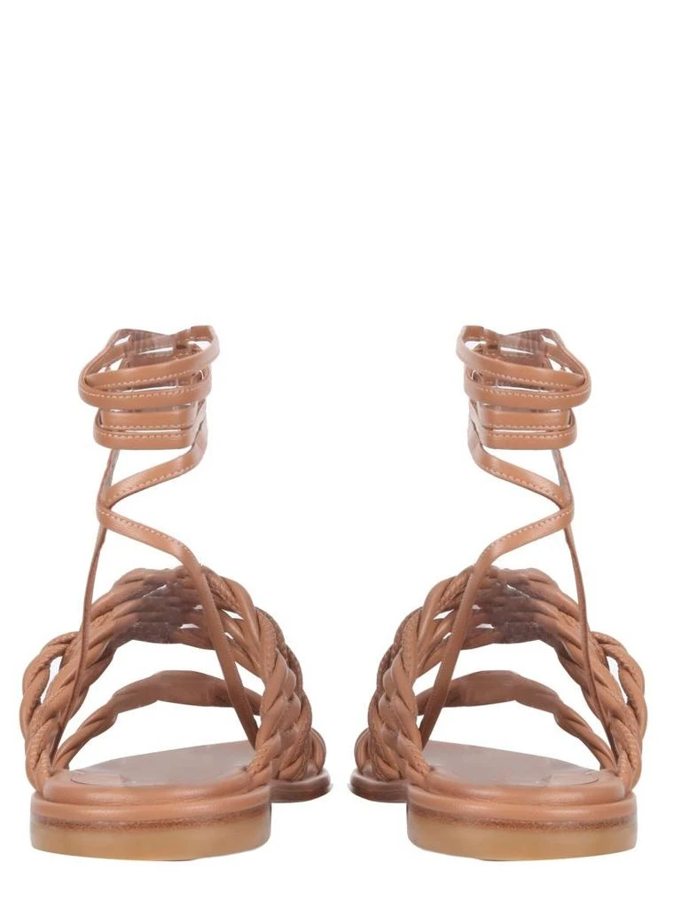 商品Stuart Weitzman|Stuart weitzman women's beige other materials sandals,价格¥3199,第3张图片详细描述