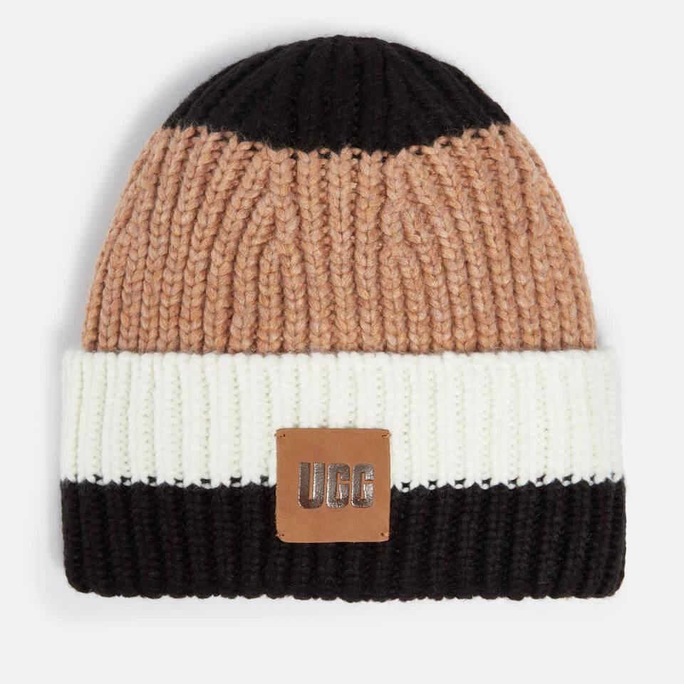 商品UGG|UGG Airy Ribbed-Knit Beanie,价格¥458,第1张图片