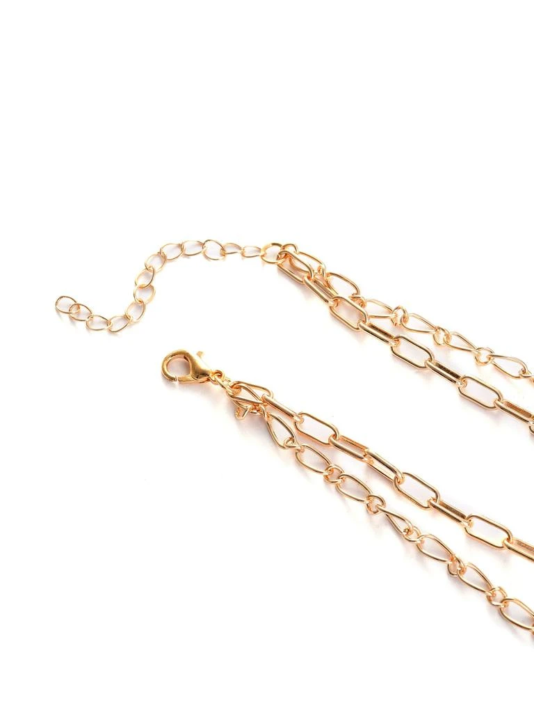 商品SOHI|Pack Of 2 Gold Plated Designer Chain,价格¥411,第5张图片详细描述