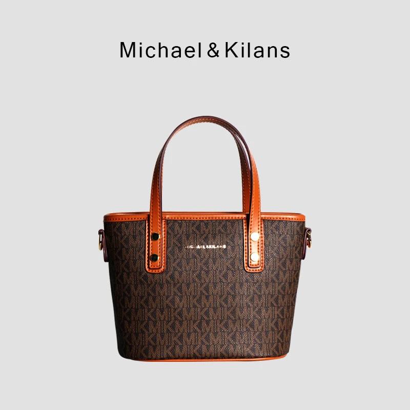 MICHAEL&KILANS轻奢包包女包复古手提斜挎包B2210717 商品