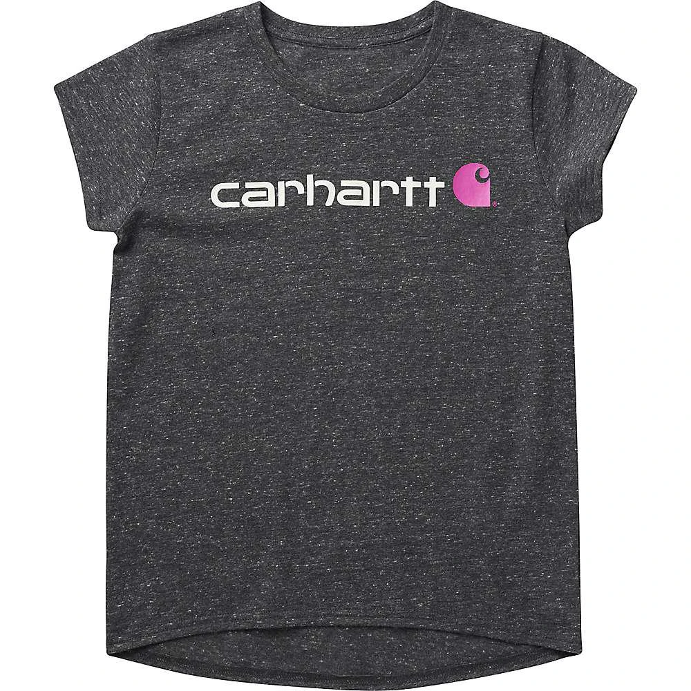 商品Carhartt|Carhartt Girls' Core Crew Neck SS Logo T-Shirt,价格¥74,第1张图片