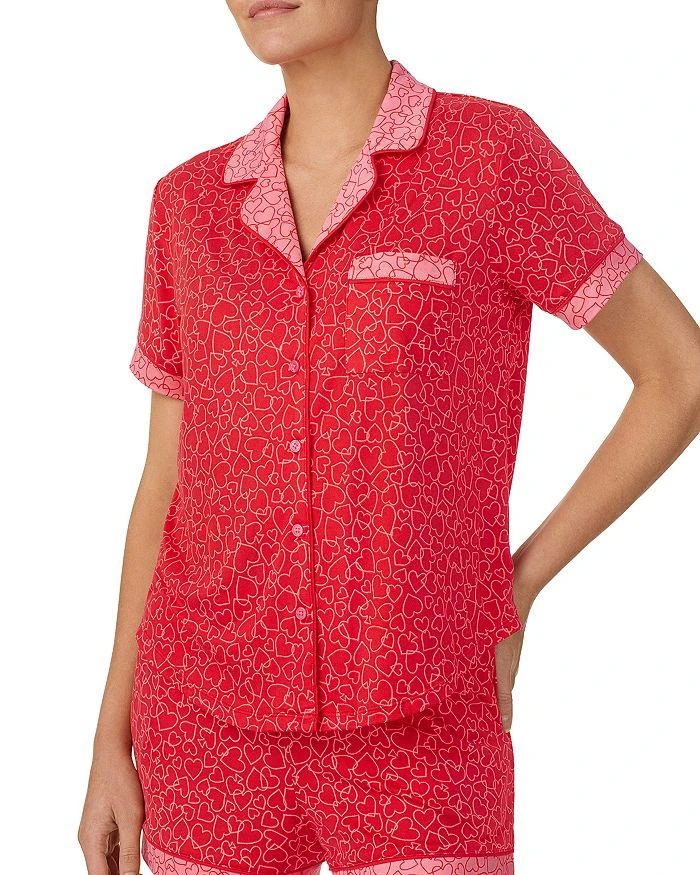 商品Kate Spade|Printed Short Boxer Pajama Set,价格¥350,第2张图片详细描述