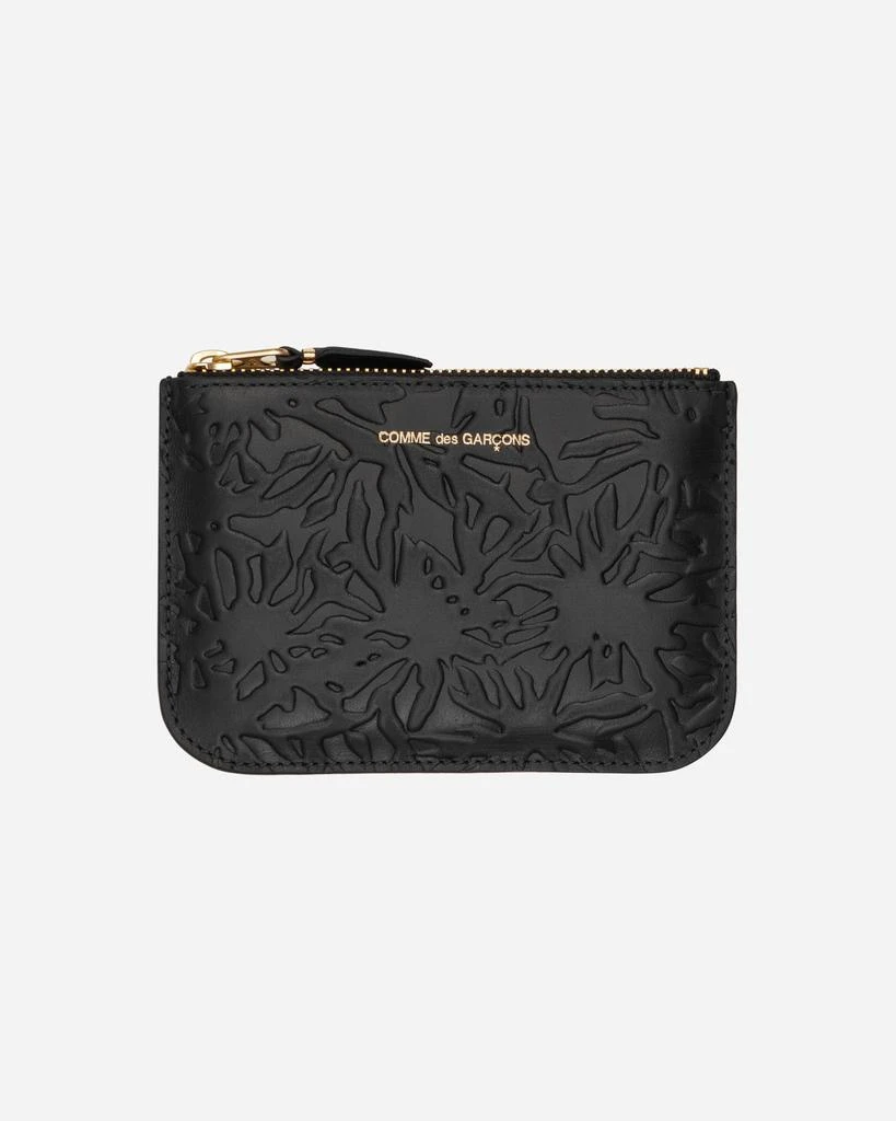 商品Comme des Garcons|Embossed Leather Zip Pouch Black,价格¥592,第2张图片详细描述