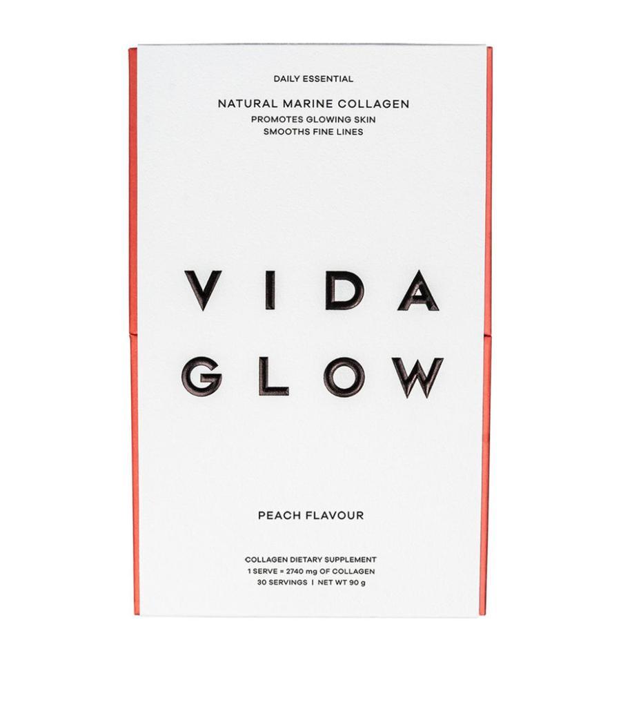 商品Vida Glow|Natural Marine Collagen Peach (30 x 3g),价格¥311,第1张图片