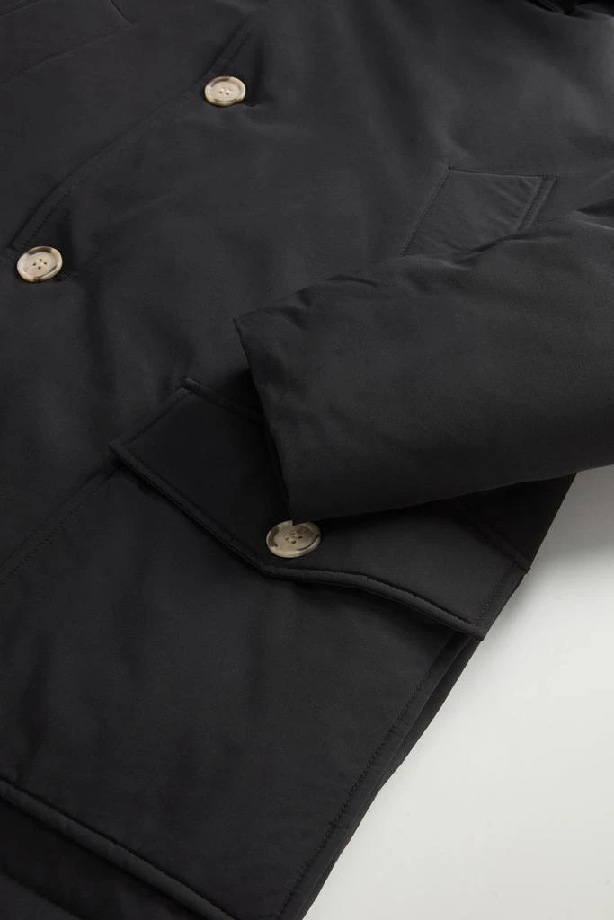 Arctic Anorak in Ramar Cloth with Detachable Fur - Men - Blue 商品