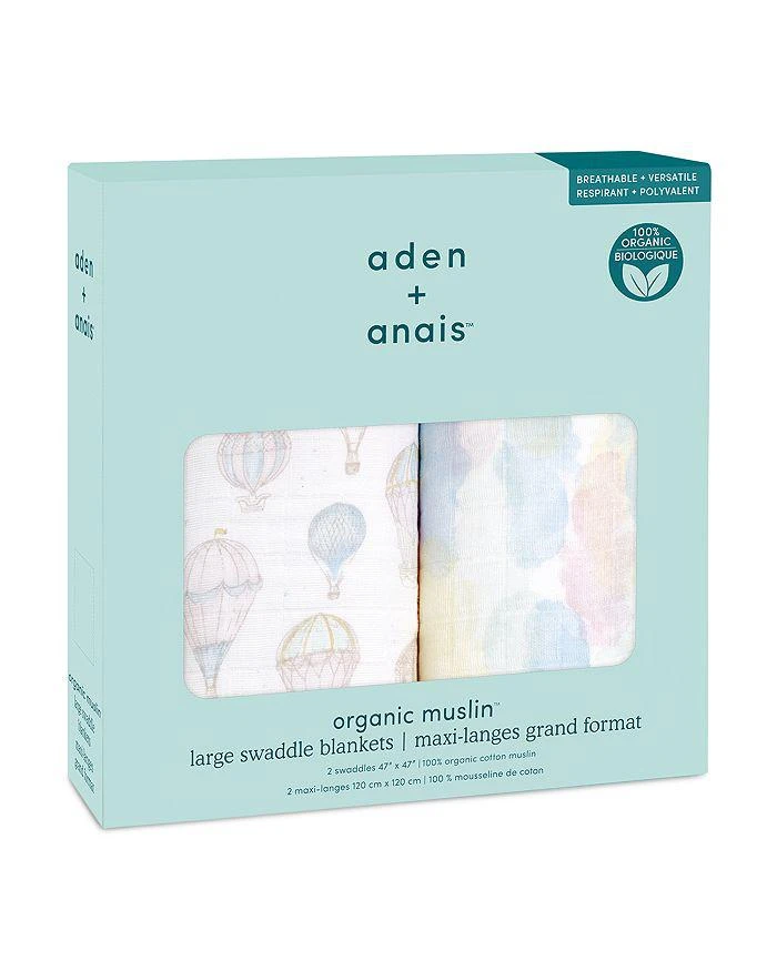 商品aden + anais|Muslin Swaddles, 2 Pack,价格¥297,第2张图片详细描述