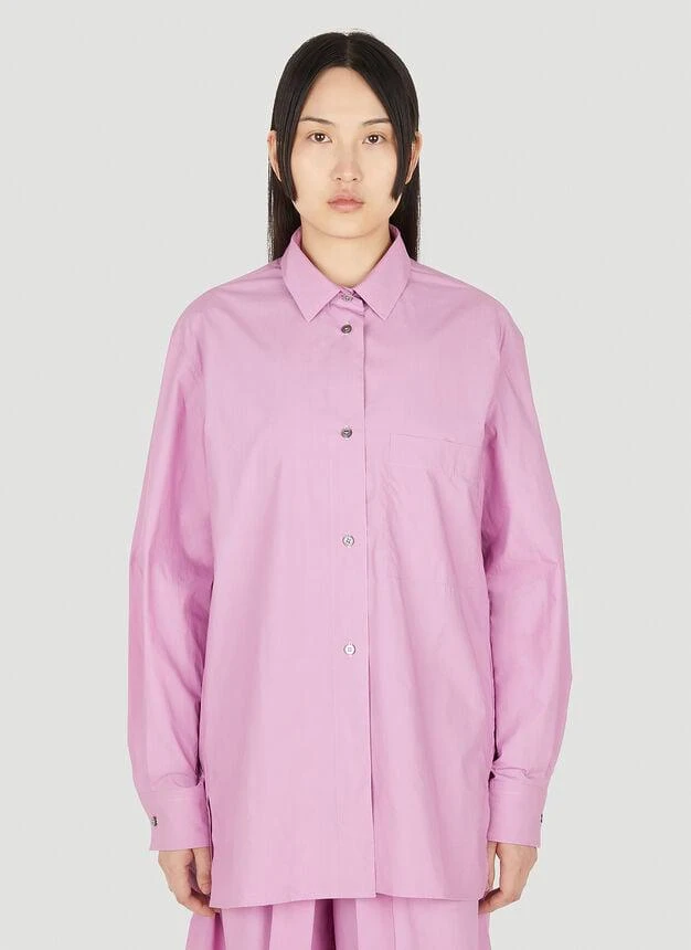 商品Studio Nicholson|Wirth Shirt in Pink,价格¥1261,第1张图片