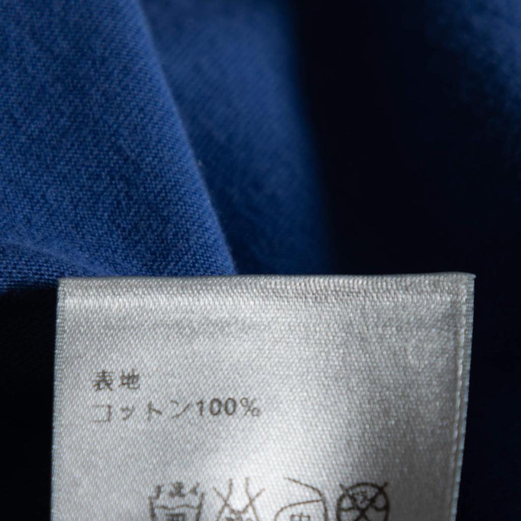 Dior Blue Cotton Crew Neck Short Sleeve T-Shirt XS商品第7张图片规格展示
