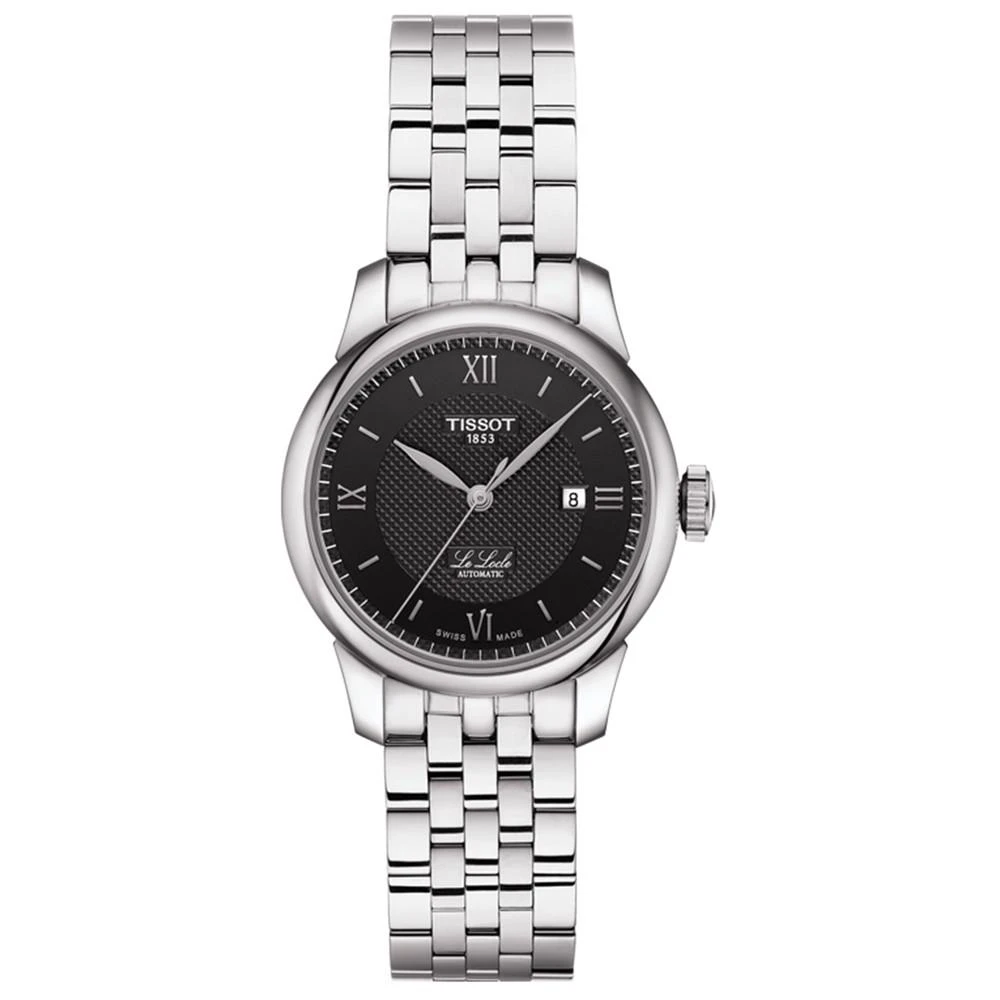 商品Tissot|Women's Swiss Automatic Le Locle Stainless Steel Bracelet Watch 29mm,价格¥4689,第1张图片