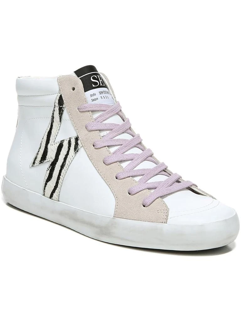 商品Sam Edelman|Avon Womens Faux Suede Leather Upper High-Top Sneakers,价格¥786,第1张图片