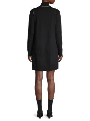 商品Max Studio|Highneck Sweater Dress,价格¥200,第2张图片详细描述