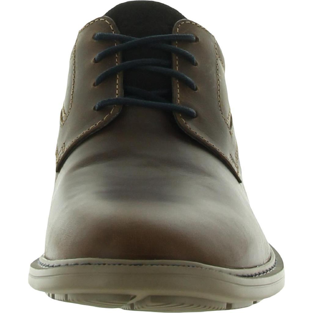 商品Rockport|Rockport Mens Tanner Plain Toe Leather Lace Up Oxfords,价格¥284,第4张图片详细描述