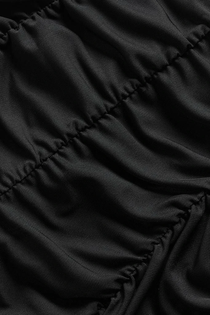 商品Alo|Airlift Mesh High-Waist Cherish Legging - Black,价格¥1061,第5张图片详细描述