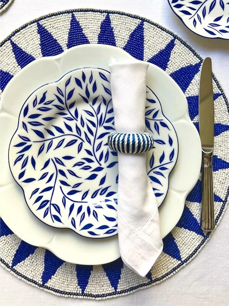商品Von Gern Home|Cord Napkin Ring, Set of 4,价格¥538,第2张图片详细描述