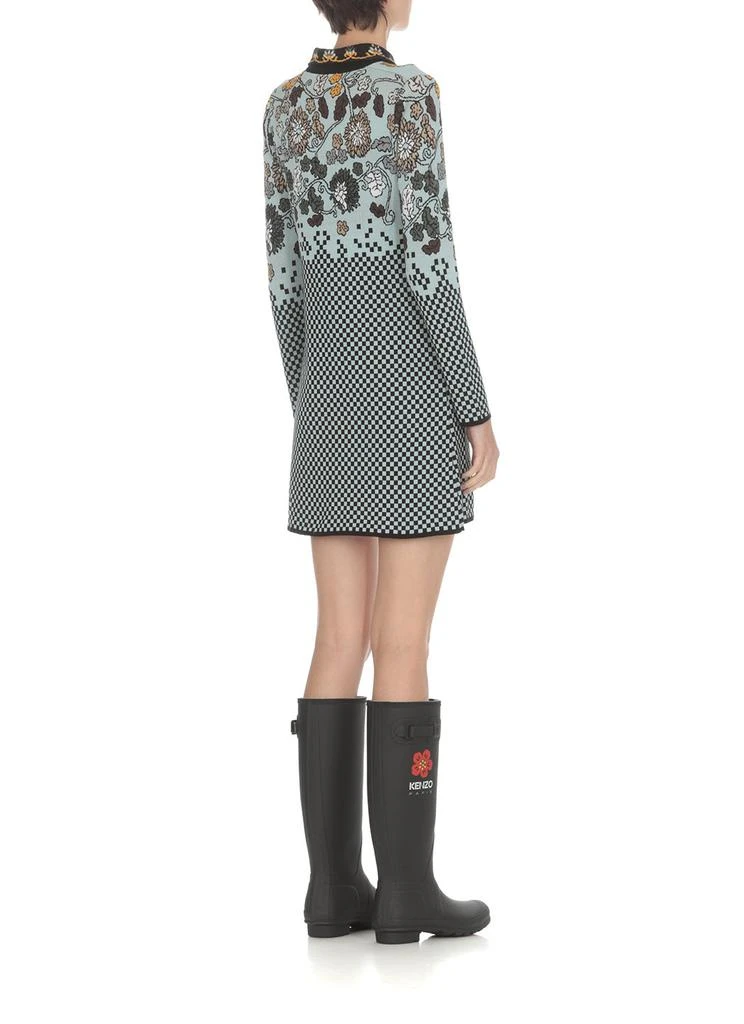 商品Kenzo|Kenzo Floral Archive Patterned Sleeved Dress,价格¥2190,第3张图片详细描述