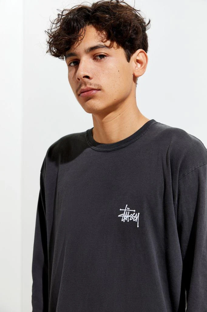 商品STUSSY|Stussy Logo Long Sleeve Tee 男款卫衣,价格¥333,第1张图片