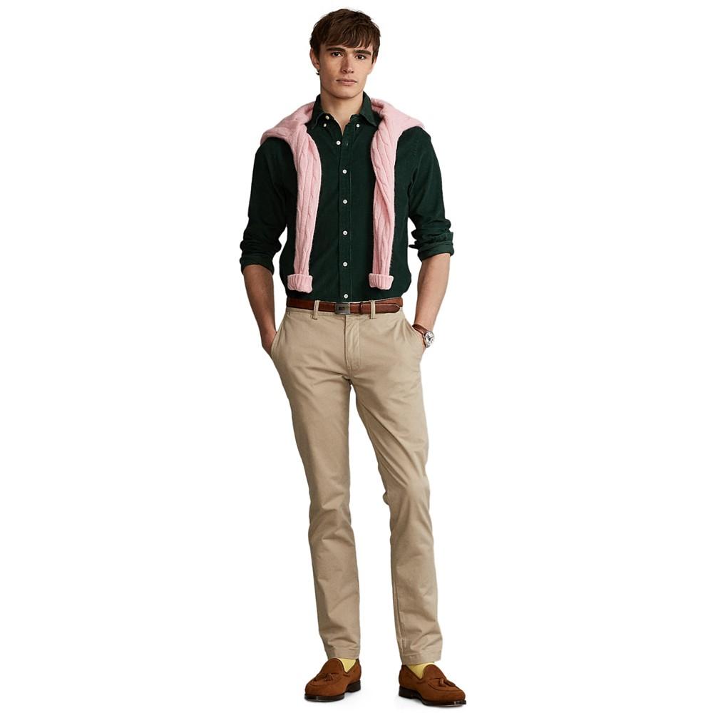 Men's Classic-Fit Corduroy Shirt商品第2张图片规格展示