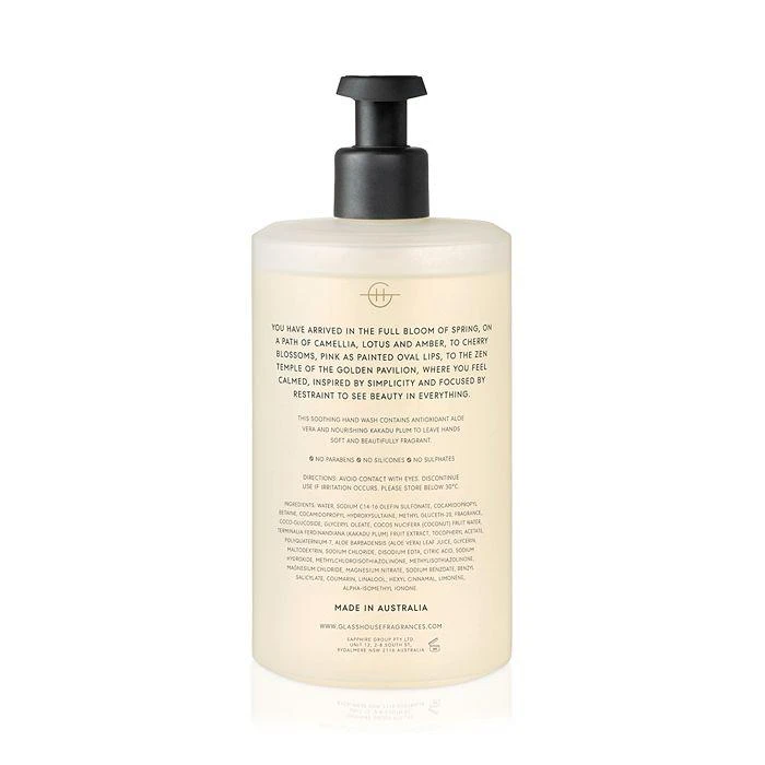 商品Glasshouse Fragrances|Kyoto in Bloom 15.2 fl. oz. Hand Wash,价格¥225,第2张图片详细描述