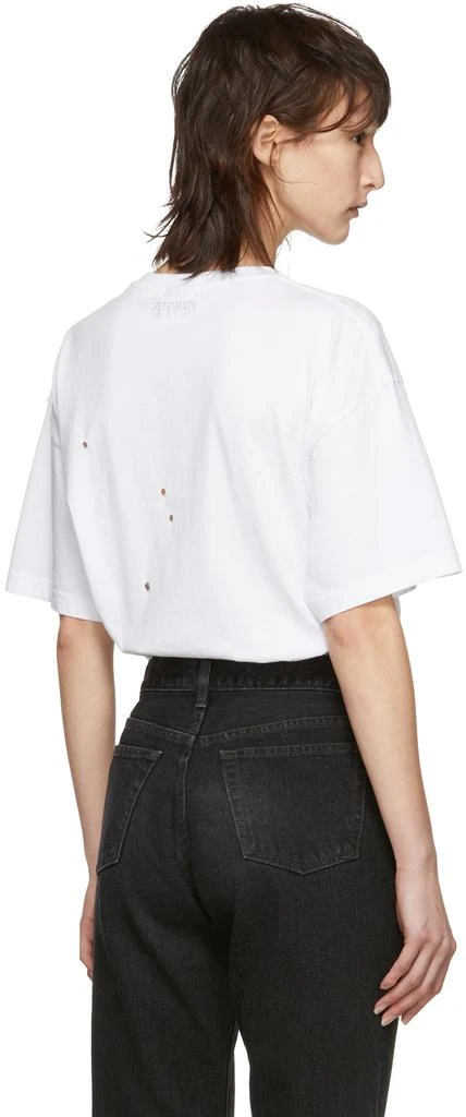 商品Vetements|White Target T-Shirt,价格¥710,第3张图片详细描述