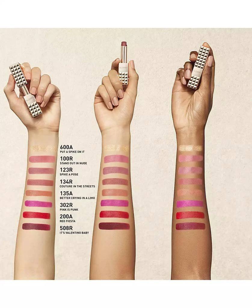 商品Valentino|Spike Valentino Buttery Matte Lipstick,价格¥354,第3张图片详细描述