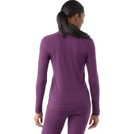 商品SmartWool|Classic Thermal Merino 1/4-Zip Baselayer - Women's,价格¥502,第2张图片详细描述