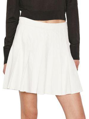 商品FRAME|Denim Tennis Skirt,价格¥853,第1张图片