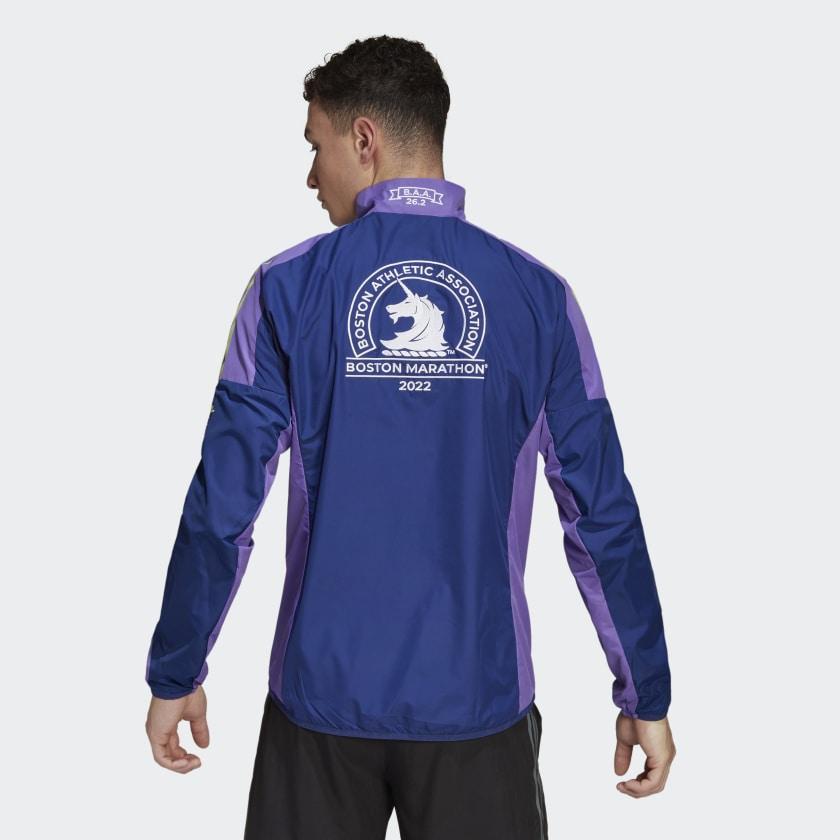 商品Adidas|Men's adidas Boston Marathon 2022 Celebration Jacket,价格¥443,第5张图片详细描述