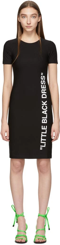 商品Off-White|Black Basic Short Dress,价格¥2425,第1张图片