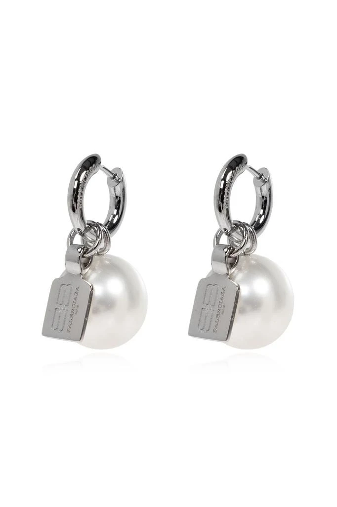 商品Balenciaga|Balenciaga Pearl Earrings,价格¥3031,第2张图片详细描述