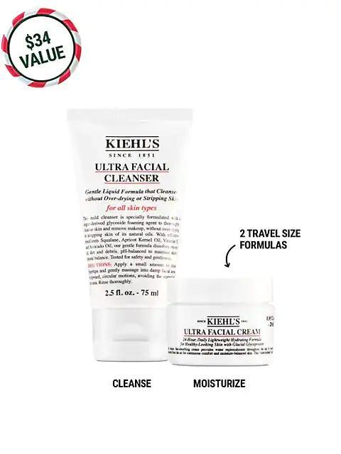 商品Kiehl's|Hydration Starter 2-Piece Cleanser & Cream Set,价格¥160,第5张图片详细描述