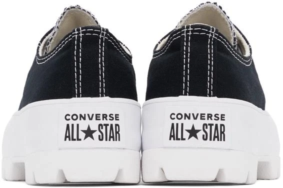 商品Converse|Black Lugged Chuck Taylor All Star Low Sneakers,价格¥228,第4张图片详细描述