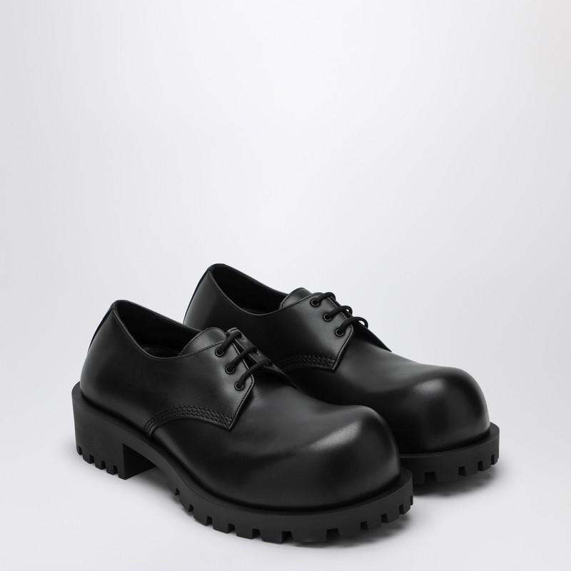 靴 balenciaga humer Derby 41 Balenciaga Black Hummer Derbys Balenciaga