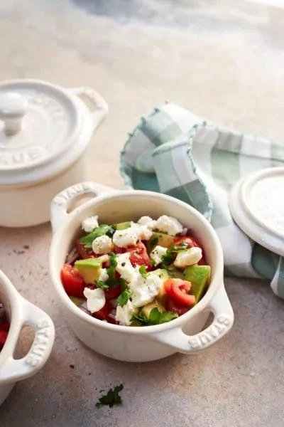 商品Staub|Staub Ceramic 3-pc Mini Round Cocotte Set,价格¥450,第1张图片