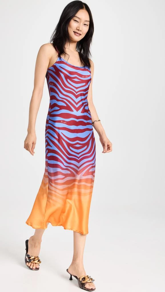 商品BruceGlen|Blue Zebra Slip Dress,价格¥730,第4张图片详细描述