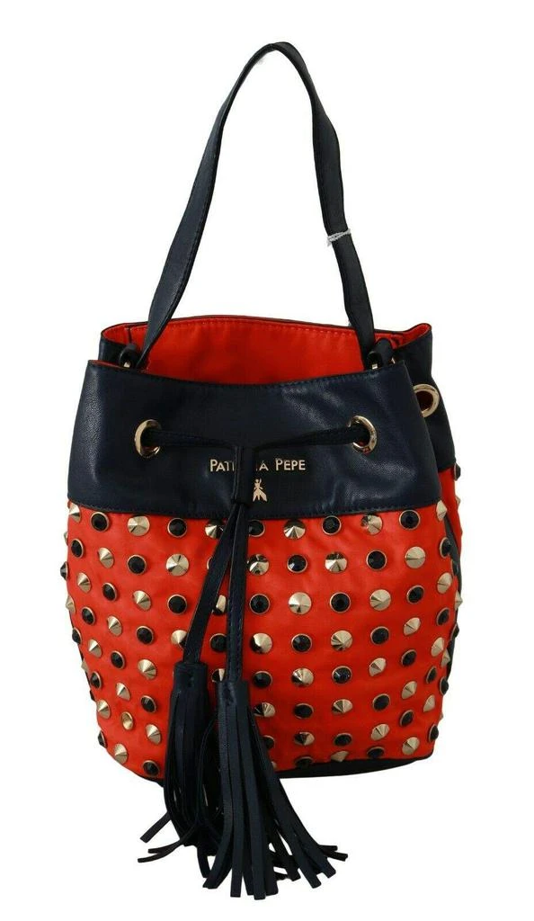 商品PATRIZIA|Patrizia Pepe Red Nylon Shoulder Purse Drawstring Women Tote Bag,价格¥760,第1张图片