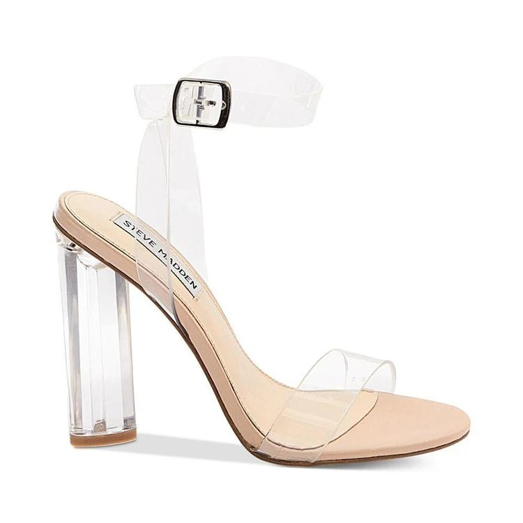 商品Steve Madden|Women's Teena Lucite Dress Sandals,价格¥673,第3张图片详细描述