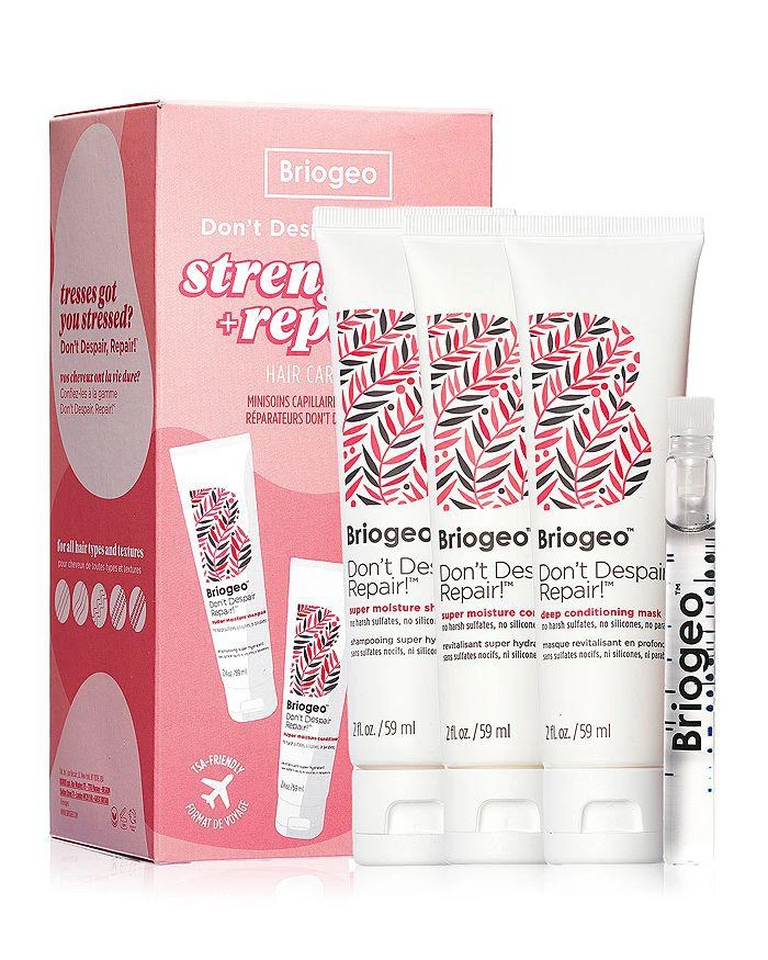 商品Briogeo|Don't Despair, Repair!™ Strengthening Travel Kit for Dry + Damaged Hair,价格¥241,第1张图片