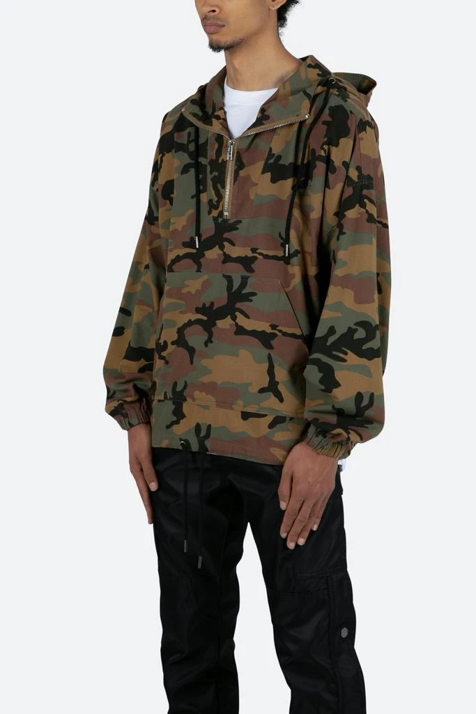 商品MNML|Quarter Zip Jacket - Camo,价格¥127,第3张图片详细描述