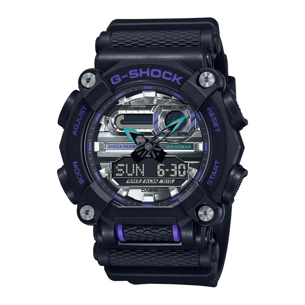 商品G-Shock|Men's Black Resin Watch 49.5mm,价格¥785,第1张图片