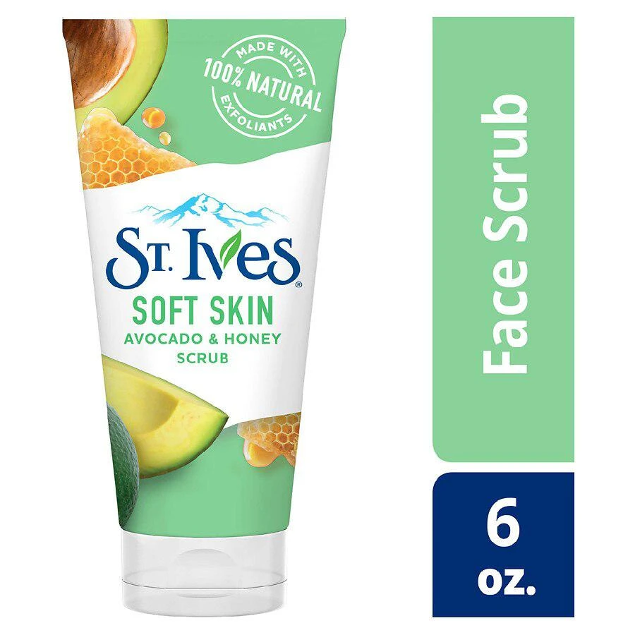 商品St. Ives|Soft Skin Face Scrub Avocado and Honey,价格¥45,第3张图片详细描述
