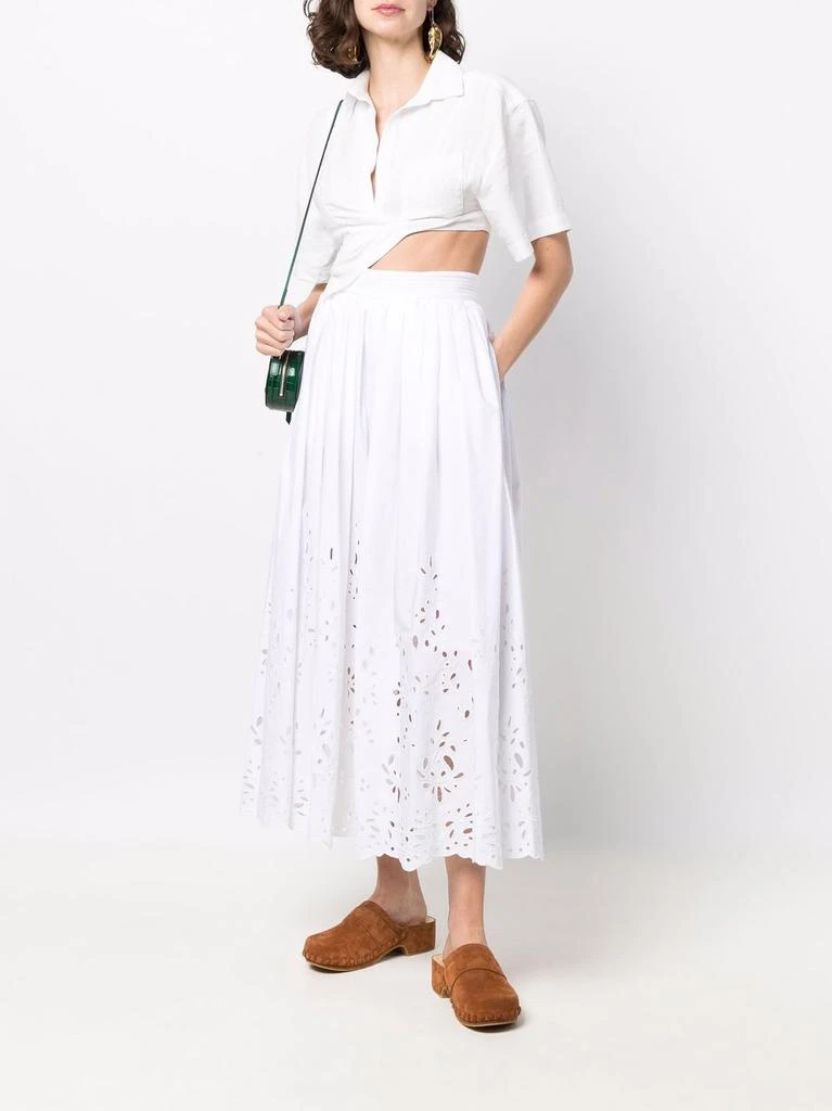 商品Chloé|CHLOÃ - Pleated Long Skirt,价格¥7539,第5张图片详细描述