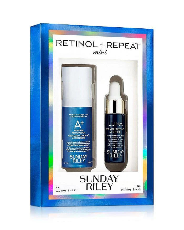 商品Sunday Riley|Retinol + Repeat Mini Kit ($41 value),价格¥213,第1张图片