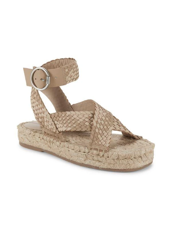 商品Sam Edelman|Dakota Leather Espadrille Sandals,价格¥342,第2张图片详细描述